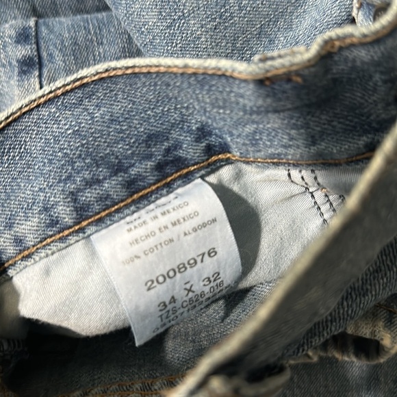 𝅺lee Regular Fit Light Denim Jeans size 34x32 - Picture 10 of 10